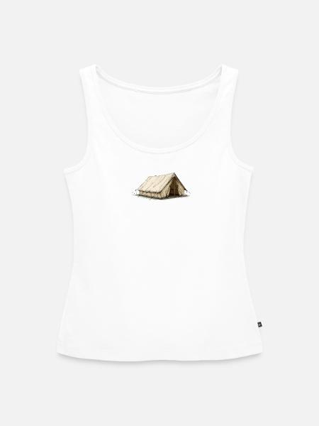 Klassisches A-Frame Zelt - Frauen Premium Organic Tank Top - 