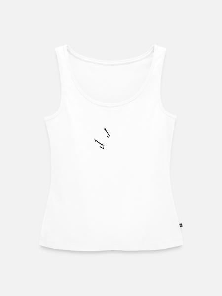 Fuchs weiß - Frauen Premium Organic Tank Top - 