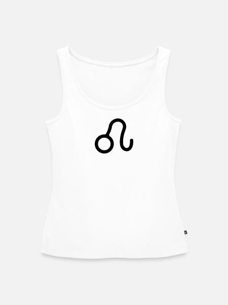 Sternzeichen Löwe - Frauen Premium Organic Tank Top - Weiß