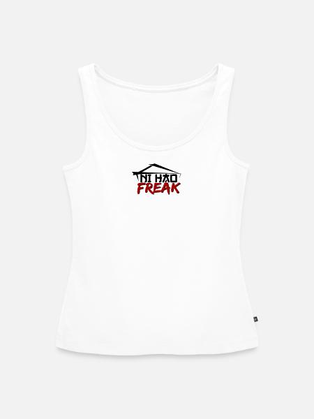 Ni Hao Freak - Frauen Premium Organic Tank Top - Weiß