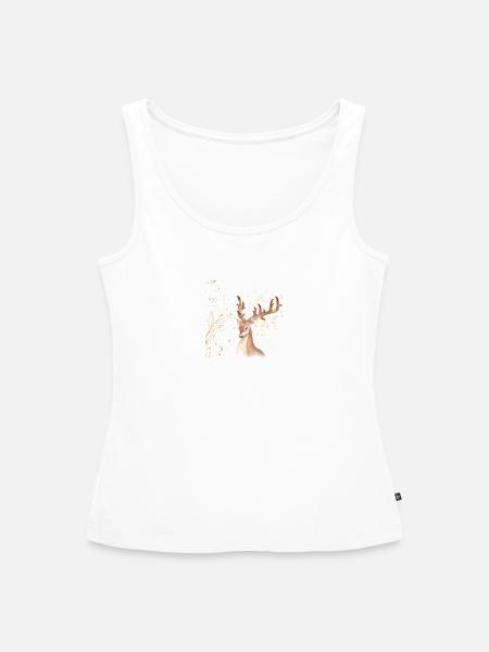 Weihnachtszeit - Frauen Premium Organic Tank Top - Weiß