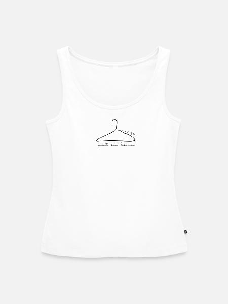 Put On Love - Frauen Premium Organic Tank Top - Weiß