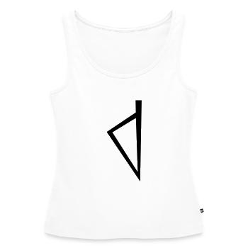 Korsika Stil - Frauen Premium Organic Tank Top - Weiß - Vorne - AI Model Female 172 light (172cm)