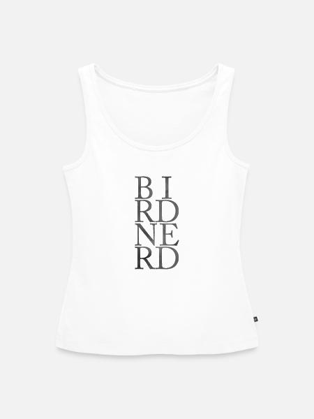 BIRDNERD - Débardeur bio Premium Femme - blanc