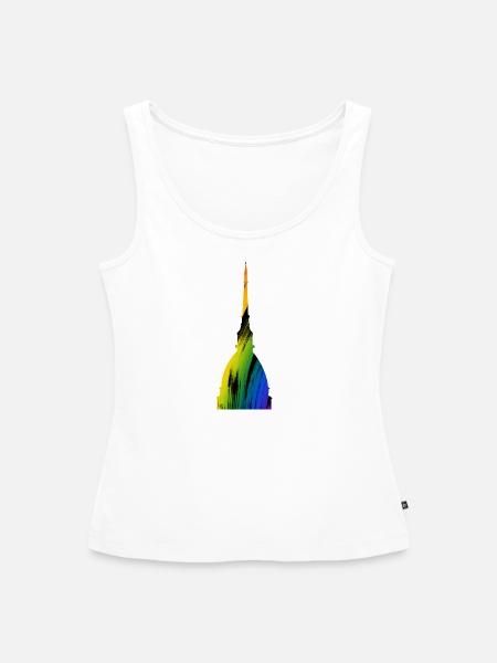 Turiner Stolz - Frauen Premium Organic Tank Top - Weiß
