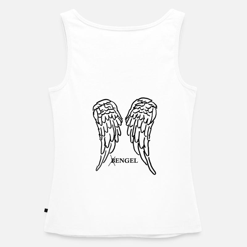 Bengel oder doch Engel - Frauen Premium Organic Tank Top - Weiß