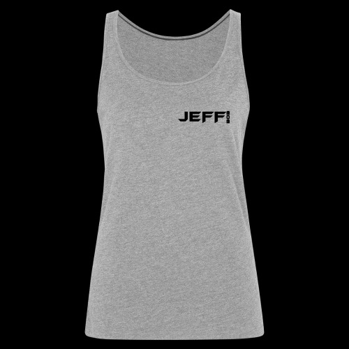 Jeff bob (small logo) - Women's Premium Tank Top