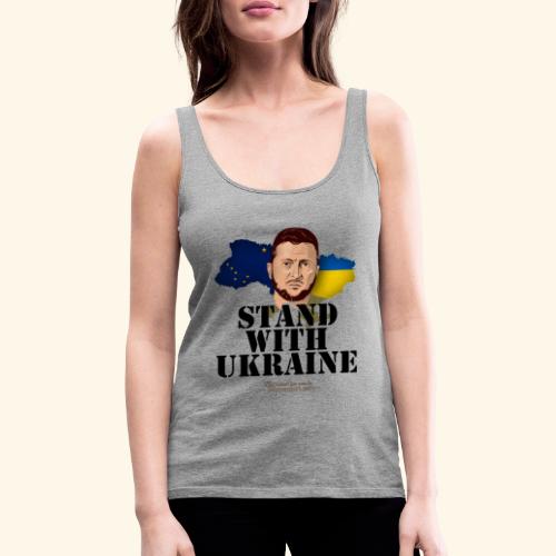 Alaska Ukraine Unterstützer T-Shirt Design - Frauen Premium Tank Top