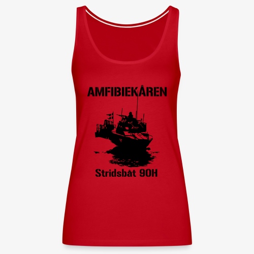 Amfibiekåren - Stridsbåt 90H - Premiumtanktopp dam
