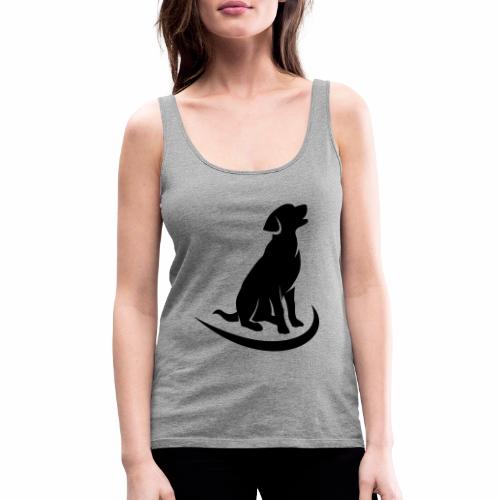 siluetta perro logo colores - Camiseta de tirantes premium mujer