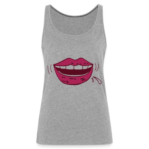 mouth - Camiseta de tirantes premium mujer