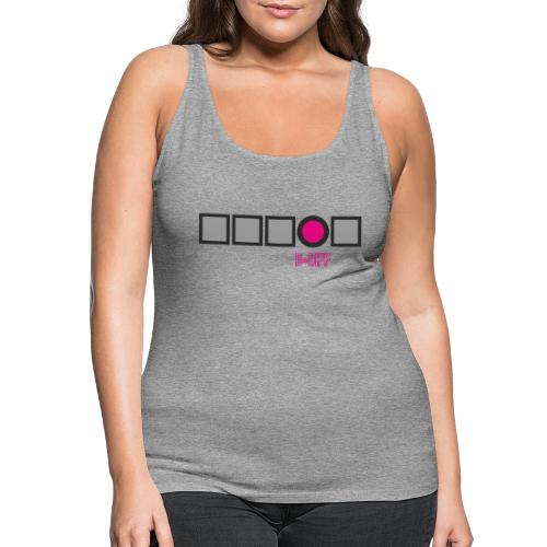 08 B DIFF SQUARES - Camiseta de tirantes premium mujer