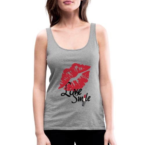 love smile - Camiseta de tirantes premium mujer