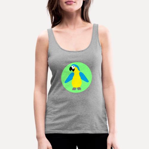 Yellow-breasted Macaw - Women's Premium Tank Top