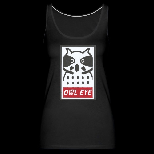 Owl Eye - Frauen Premium Tank Top