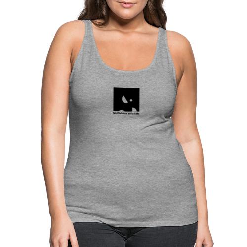 Logo Elefante Negro - Camiseta de tirantes premium mujer