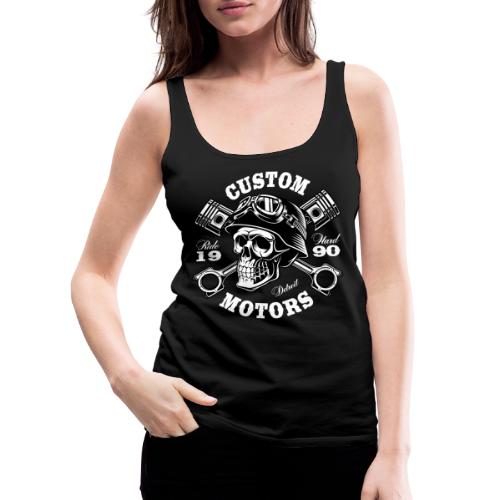 Biker Custom Motiv - Frauen Premium Tank Top