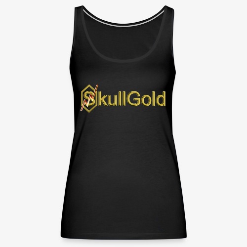 SkullGold Logo2018 Original - Frauen Premium Tank Top