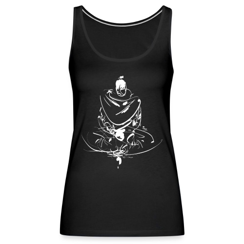Iaido Samurai Zen Meditation - Women's Premium Tank Top