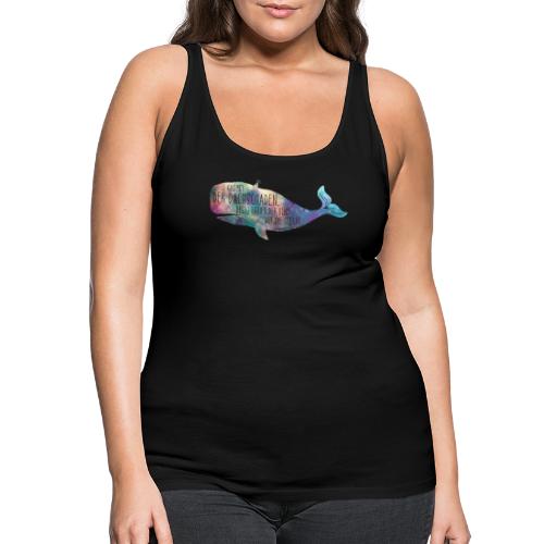 whale universe - Frauen Premium Tank Top