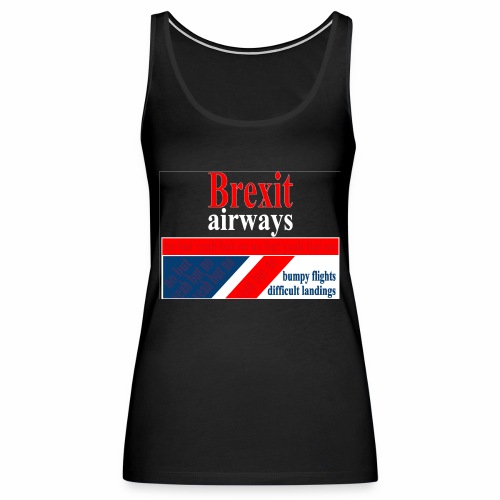 BREXIT AIRWAYS - Vrouwen Premium tank top
