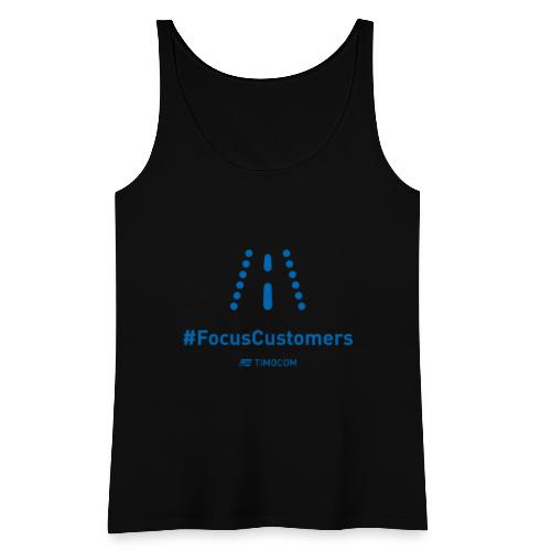 FocusCustomers blue - Tank top damski Premium