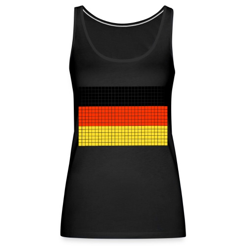 german flag.png - Canotta premium da donna