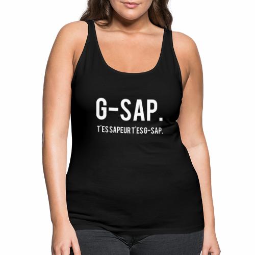 G-SAP. - Débardeur Premium Femme