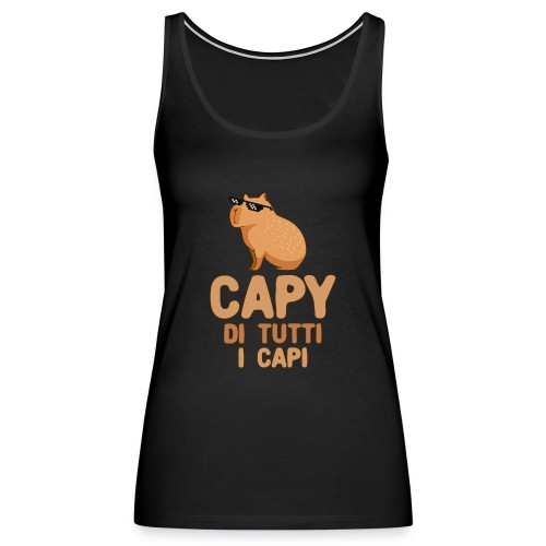 Capy Di Tutti I Capi Capybara Geschenk Chinchilla - Frauen Premium Tank Top