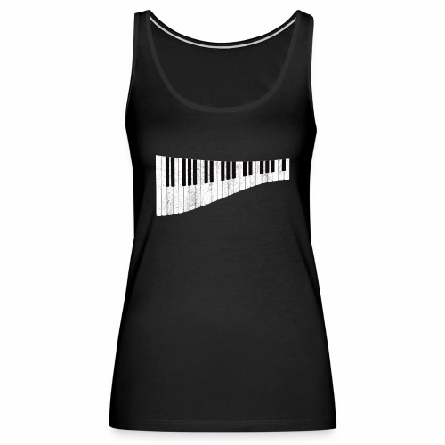 Kyboard Klavier Piano - Frauen Premium Tank Top