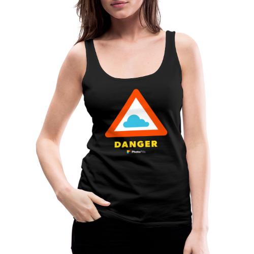 Danger Clouds - Camiseta de tirantes premium mujer