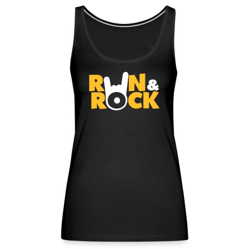 Run and Rock - Camiseta de tirantes premium mujer