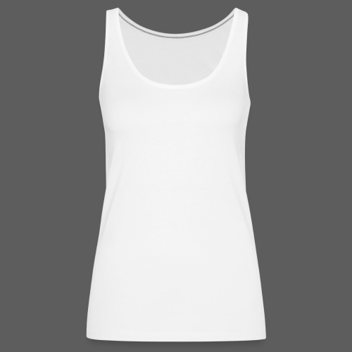 RR Symetric White Logo - Women's Premium Tank Top