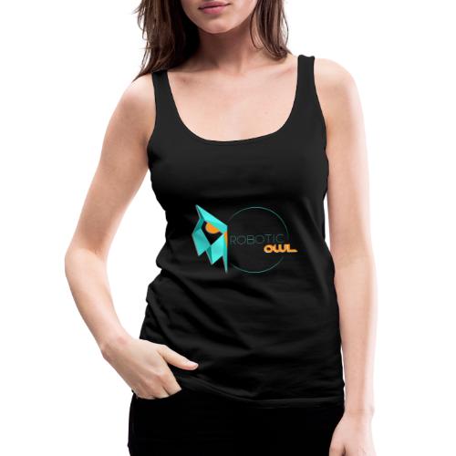robotic owl - Camiseta de tirantes premium mujer
