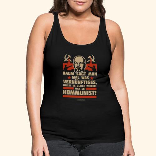 Sprüche T-Shirt Lenin Kommunist - Frauen Premium Tank Top
