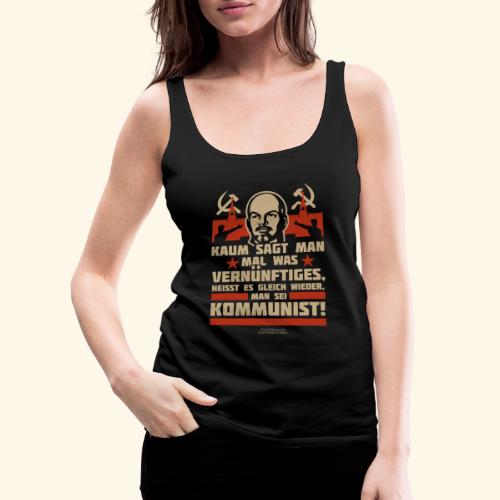 Sprüche T-Shirt Lenin Kommunist - Frauen Premium Tank Top