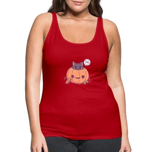 Halloween cat - Women's Premium Tank Top