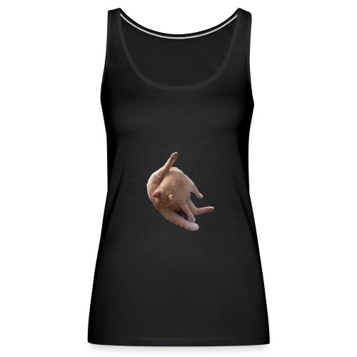 Cat sucking Balls - Camiseta de tirantes premium mujer