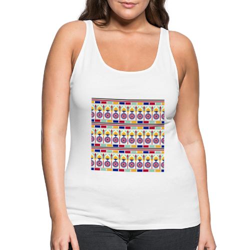 Patrón egipcio IV - Camiseta de tirantes premium mujer