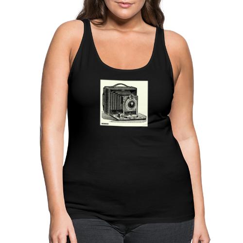 camera Vintage Image Graphics Fairy1 jpg - Women's Premium Tank Top