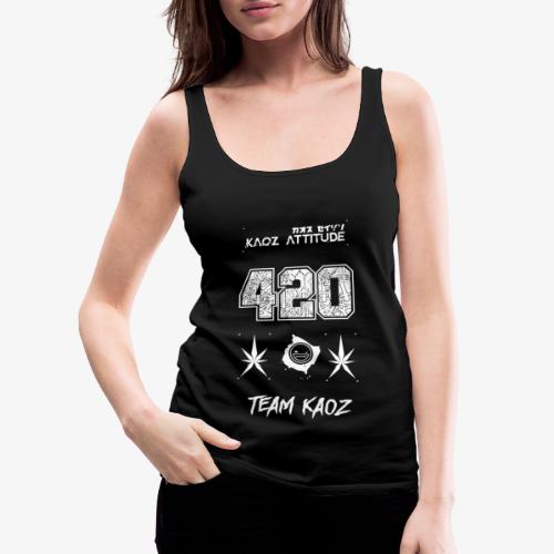 // Team Kaoz 420 Football Shirt - Frauen Premium Tank Top
