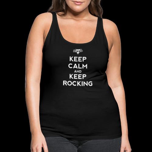Keep Calm - Vrouwen Premium tank top