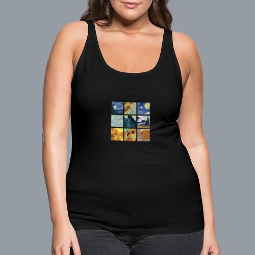 VAN GOGH COLLAGE - Camiseta de tirantes premium mujer