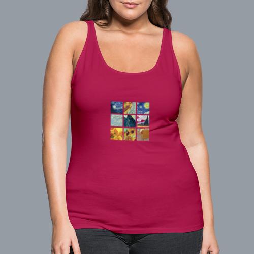 VAN GOGH COLLAGE - Camiseta de tirantes premium mujer