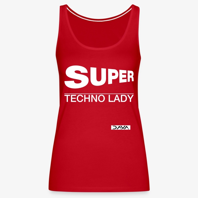 Techno Lady - white