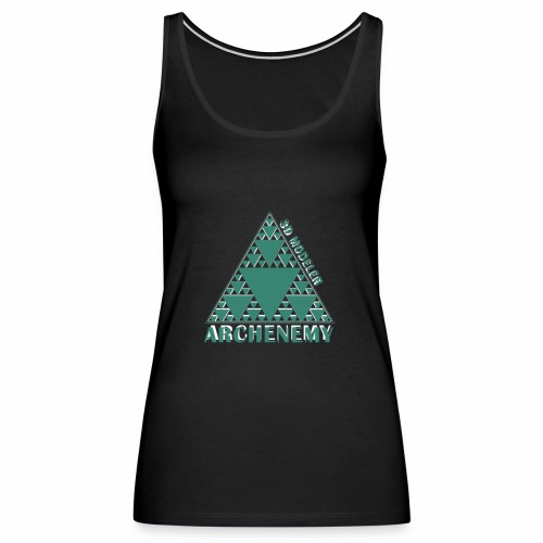 3D modeler Archenemy - Camiseta de tirantes premium mujer