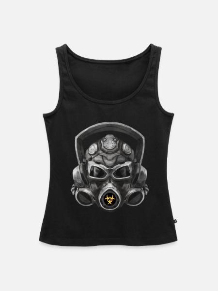 Biohazard - Frauen Premium Organic Tank Top - Schwarz