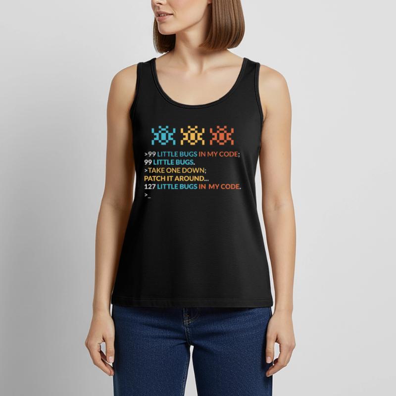 Programmierer Coder Informatiker Nerd Geek Frauen Premium Organic Tank Top