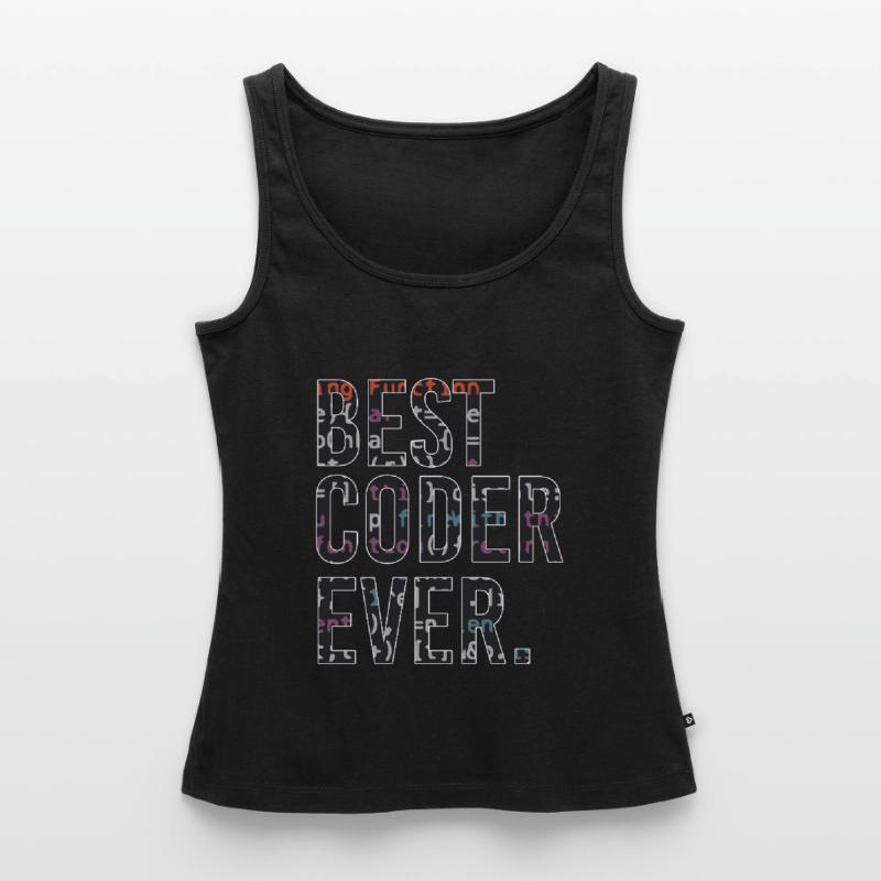 Best programmer code coder Women’s Premium Organic Tank top