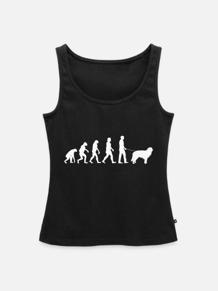 Hovawart Evolution Hundebesitzer Hunde Geschenk - Frauen Premium Organic Tank Top - Schwarz